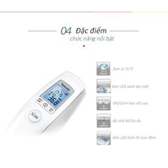 Nhiệt kế điện tử đo trán Beurer FT90