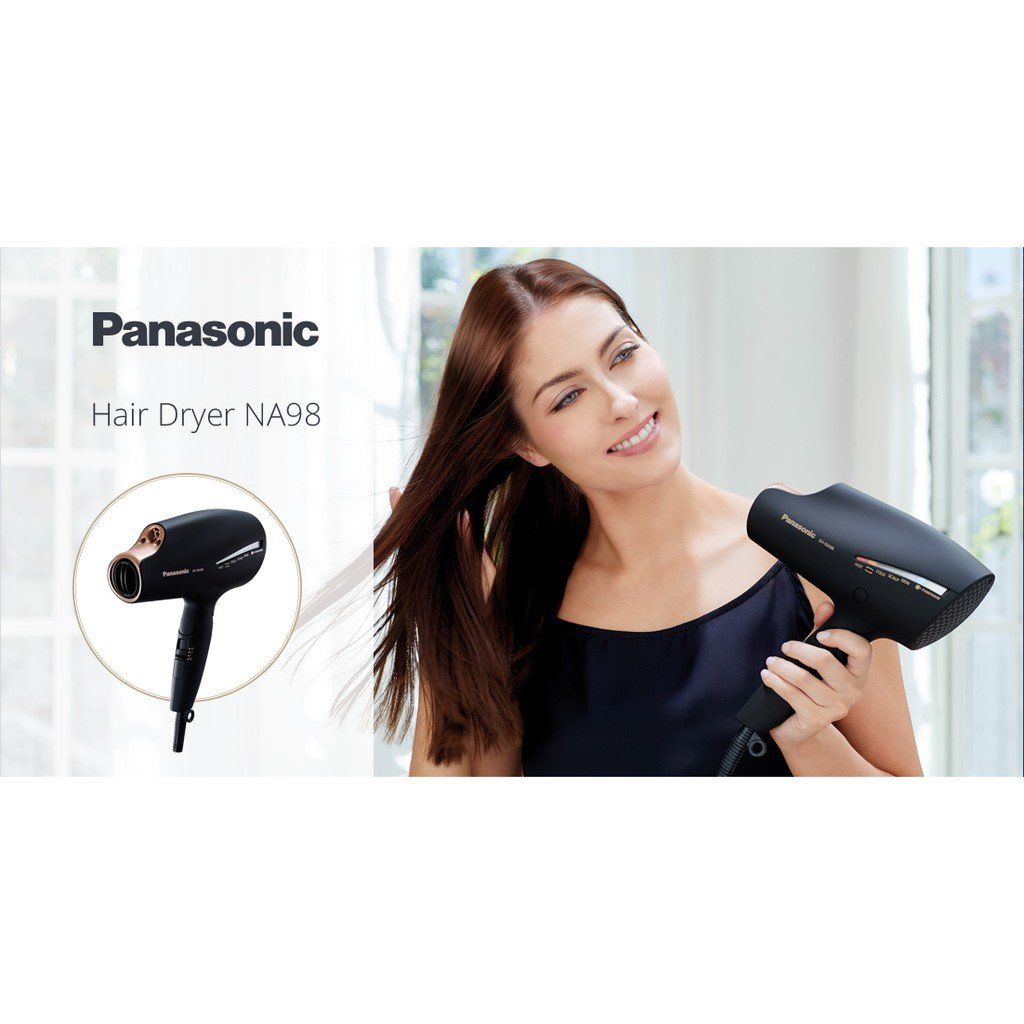 Máy sấy dưỡng tóc tạo kiểu Panasonic EH NA98 Hồng