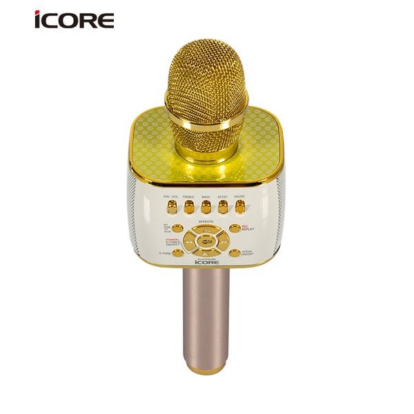 Micro Karaoke 3 Trong 1 iCore IC-M99 – Thu Âm Cực Hay, Biến Đổi Giọng Độc Đáo