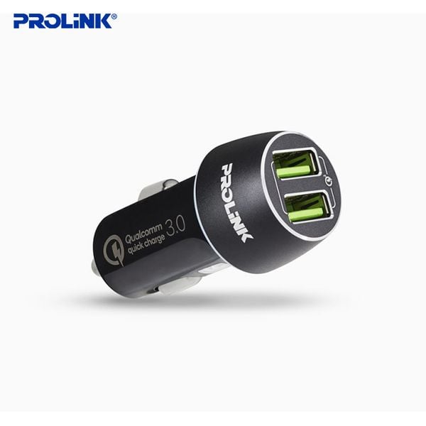 Sạc Ô Tô Prolink PCC23601 – Sạc Nhanh QC 3.0, Thiết Kế Gọn Nhẹ, Giá Tốt