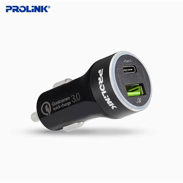 Sạc Ô Tô Prolink PCC23301 – Sạc Nhanh QC 3.0, An Toàn Tuyệt Đối, Giá Tốt Chính Hãng