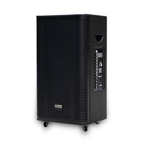Loa Kéo Karaoke iCore i15 Kèm 2 Micro – Âm Thanh 3 Đường Tiếng – Giá Tốt