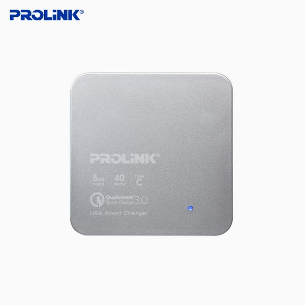 Củ Sạc Nhanh 5 Cổng Prolink PDC54001 – Sạc Cùng Lúc 5 Thiết Bị, Tốc Độ Siêu Nhanh, Giá Tốt