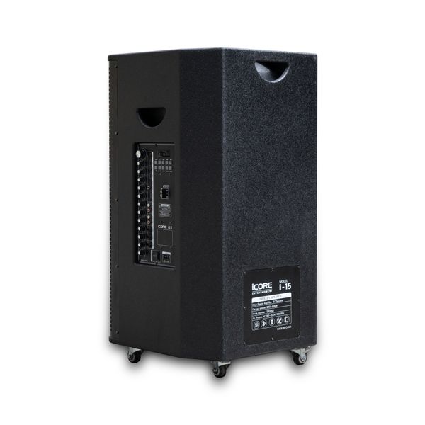 Loa Kéo Karaoke iCore i15 Kèm 2 Micro – Âm Thanh 3 Đường Tiếng – Giá Tốt