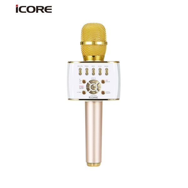 Micro Karaoke 3 Trong 1 iCore IC-M99 – Thu Âm Cực Hay, Biến Đổi Giọng Độc Đáo
