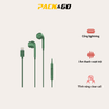 Tai Nghe Lightning PACK&GO L-10 – Âm Thanh Vượt Trội, Thiết Kế Cho iPhone, Giá Rẻ