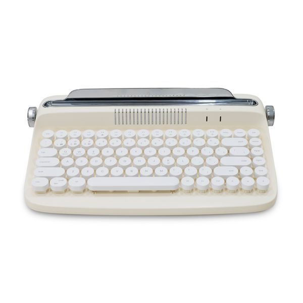 Bàn Phím Bluetooth Mini Kiểu Cổ Điển ACTTO B303 – Kết Nối 3 Thiết Bị, Thiết Kế Retro, Giá Tốt