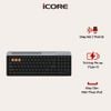 Bàn Phím Không Dây Bluetooth iCore IBK100 – Thiết Kế Tinh Tế, Đa Kết Nối, Giá Cực Tốt