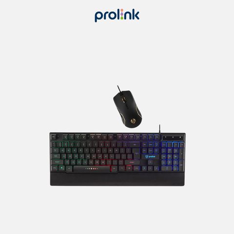 Bộ Phím Chuột Prolink GMK-6001M - LED Đổi Màu - Giá Rẻ Chính Hãng