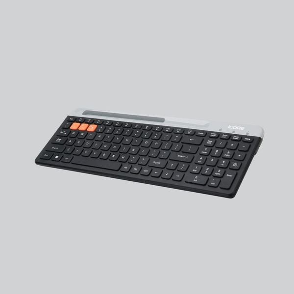 Bàn Phím Không Dây Bluetooth iCore IBK100 – Thiết Kế Tinh Tế, Đa Kết Nối, Giá Cực Tốt