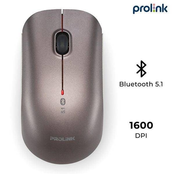 Chuột Bluetooth Silent Prolink PMB8001 – Thiết Kế Tinh Tế, Kết Nối Bluetooth 5.1, Giá Rẻ Chính Hãng