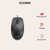Chuột Có Dây iCore IMC1007 – Silent 90%, Cảm Biến 1200 DPI, Giá Rẻ