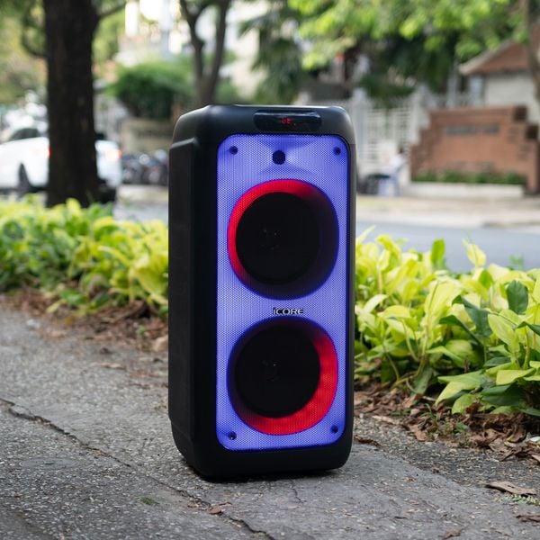 Loa Kéo Karaoke iCore i8 – Kết Nối 2 Loa, Thu Âm, Bluetooth 5.0