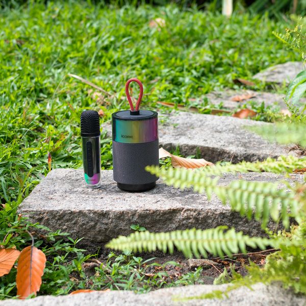 Loa Karaoke Mini iCore ISM03 Kèm Micro Không Dây – Âm Thanh Sống Động, Thiết Kế Thời Trang, Giá Rẻ