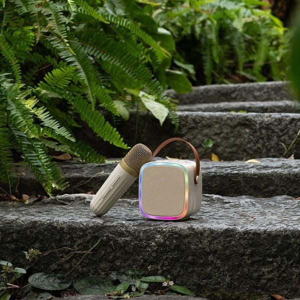 Loa Karaoke iCore ISM02 – Nhỏ Gọn, Chất Âm Đỉnh Cao, Micro Không Dây – Giá Rẻ