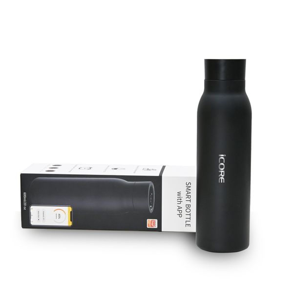 Bình Nước Thông Minh iCore M1 Tuya – Theo Dõi Uống Nước, Giữ Nhiệt 12 Giờ, Kết Nối App Tuya Chính Hãng