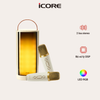 Loa Karaoke Bluetooth iCore iParty – Loa Kép Stereo, 2 Micro Không Dây, Đèn LED Đổi Màu – Giá Tốt