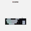 Bàn Phím Có Dây iCore ICK03 Đèn Rainbow, Gõ Êm, Giá Rẻ