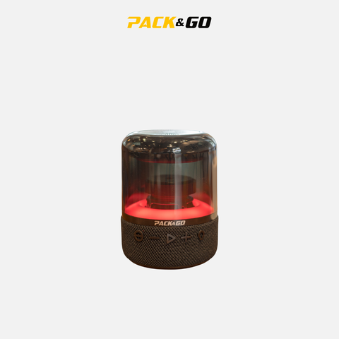Loa Bluetooth PACK&GO LBS-02 Đèn LED 7 Màu, Âm Bass Mạnh, Giá Tốt