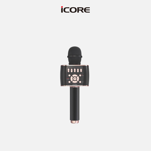 Micro Karaoke Bluetooth iCore M99-PRO – Loa Kép, Bass Mạnh, Thu Âm Chuyên Nghiệp, Giá Tốt