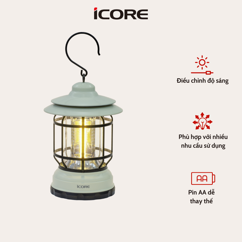 Đèn Đa Năng Kiểu Cổ Điển iCore MPL69 – Ánh Sáng Ấm Áp, Thiết Kế Cổ Điển, Giá Tốt