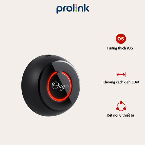 Remote Chụp Hình Prolink PCR1001 Chính Hãng – Siêu Nhỏ Gọn, Kết Nối 8 Thiết Bị, Giá Rẻ!