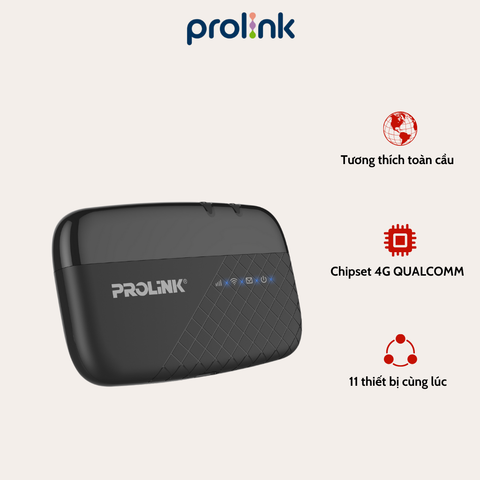 Bộ Phát Wifi Di Động 4G LTE Prolink PRT7011L – Kết Nối Tốc Độ Cao, Pin 10 Giờ, Giá Tốt!
