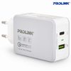 Củ Sạc Nhanh 2 Cổng USB Prolink PTC23301