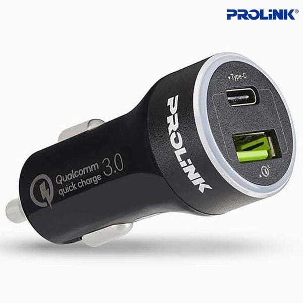 Sạc Ô Tô Prolink PCC23301 – Sạc Nhanh QC 3.0, An Toàn Tuyệt Đối, Giá Tốt Chính Hãng