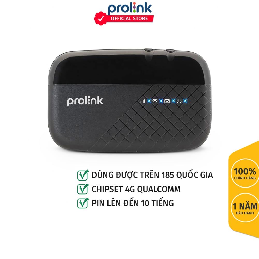 Bộ Phát Wifi Di Động 4G LTE Prolink PRT7011L