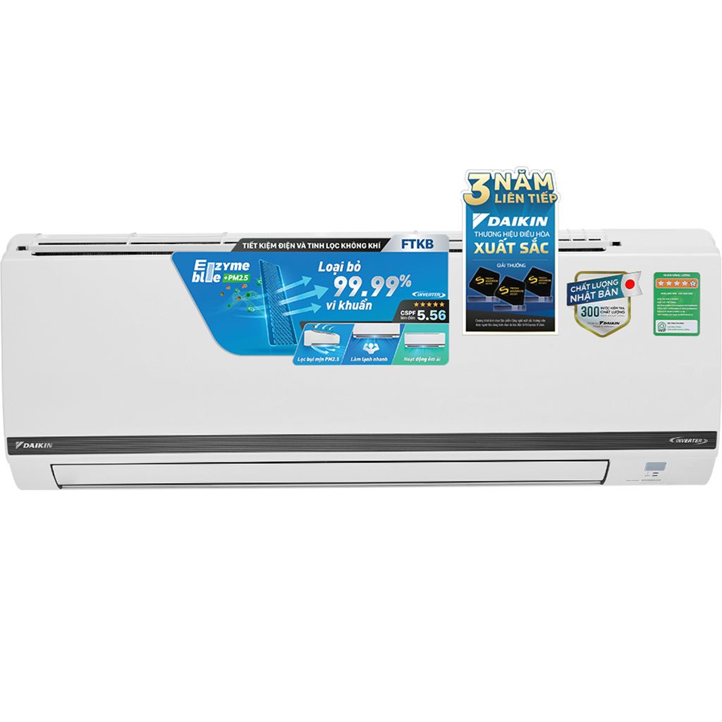 Máy lạnh Daikin Inverter 1HP FTKB25XVMV