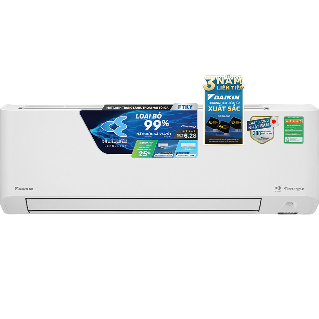 Máy lạnh Daikin Inverter 1HP FTKY25WMVMV