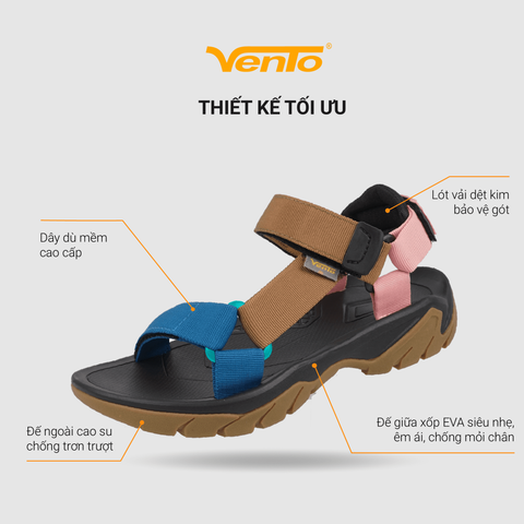  Giày Sandal Nam/Nữ Vento DYNAMIC SD-11002 