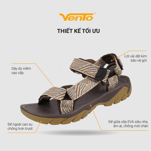  Giày Sandal Nam/Nữ Vento RETRO SD-11003 