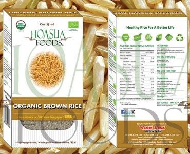  Gạo lứt hữu cơOrganic brown rice 