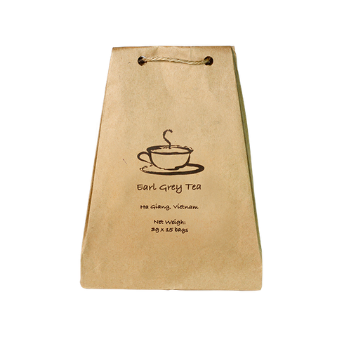  Trà hữu cơ Bá Tước dạng túi lọcOrganic Earl Grey tea bag 