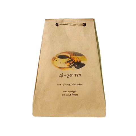  Trà gừng hữu cơ dạng túi lọcOrganic Ginger tea bags 