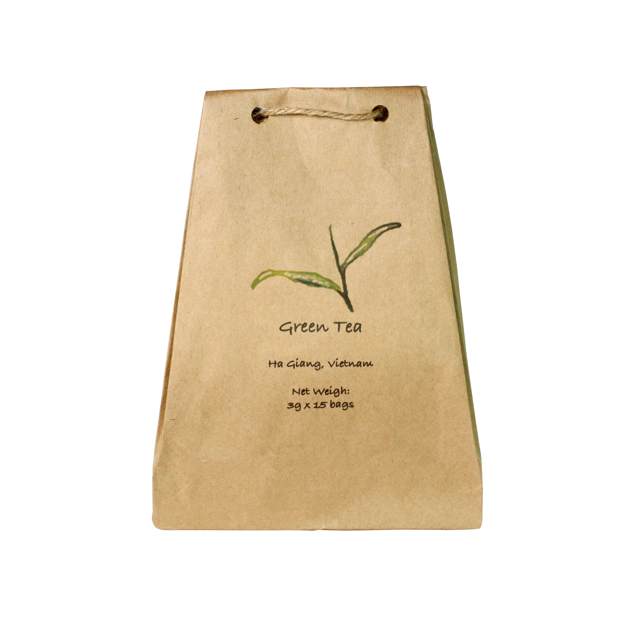  Trà xanh cổ thụ hữu cơ túi lọc Organic Ancient green tea 