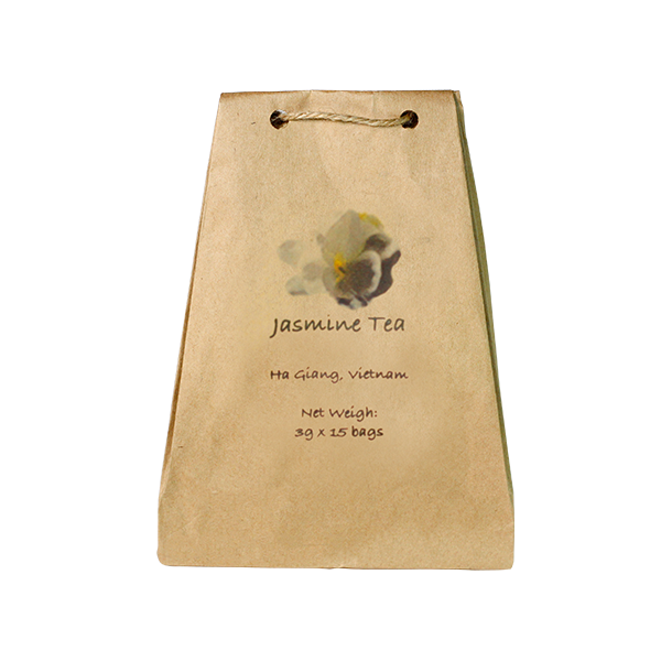  Trà nhài cổ thụ hữu cơ túi lọcOrganic Jasmine tea bag 