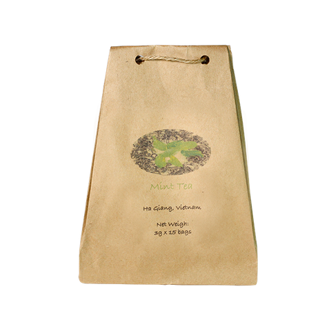  Trà bạc hà hữu cơ túi lọc  Organic Mint tea bag 