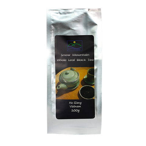  Trà đen Shan tuyết hữu cơ Organic snow moutain Black Tea 