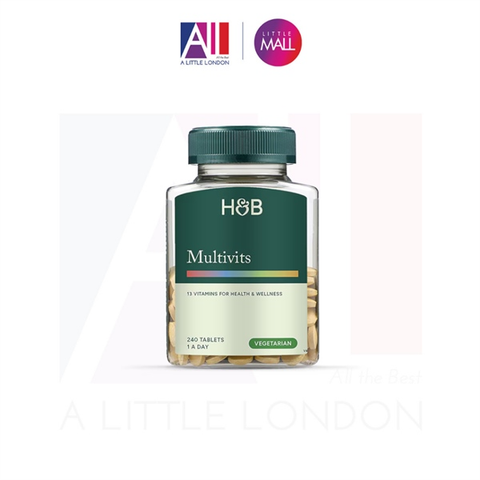 240 viên bổ sung vitamin Holland & Barrett Radiance Multivitamins (Bill Anh)