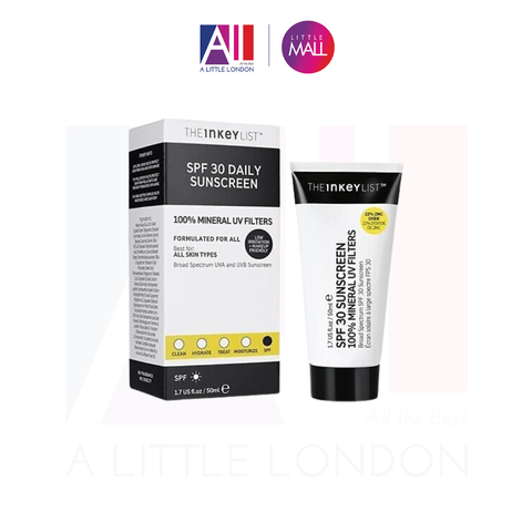 Kem chống nắng The Inkey List SPF 30 Daily Sunscreen - 50ml (Bill Anh)