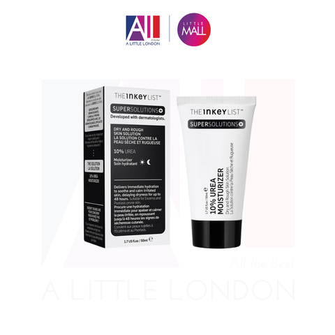 Kem dưỡng cho da khô The INKEY List Dry And Rough Skin Solution 10% Urea Moisturizer 50ml (Bill Anh)