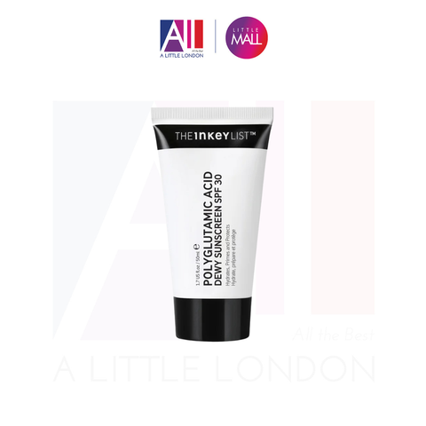 Kem chống nắng The Inkey List Polyglutamic Acid Dewy Sunscreen SPF30 - 50ml (Bill Anh)