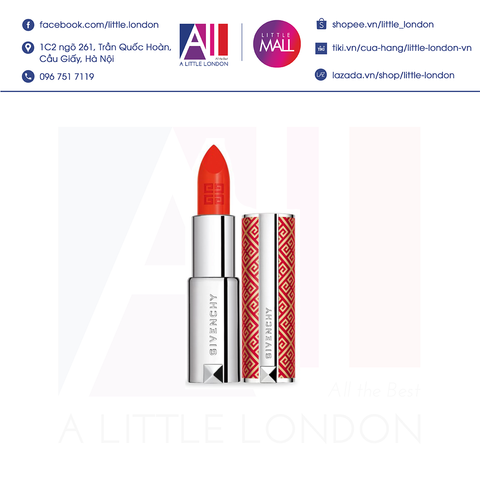 Son Givenchy Le Rouge Lunar New Year Edition 316 Orange Absolu (Bill Anh)