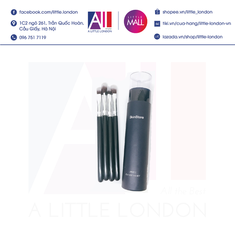 Bộ cọ mắt 4 món Skinstore Piece Eye Brush Set (Bill Anh)