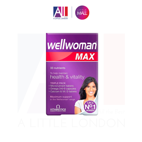 84 Viên Bổ sung Vitamin cho nữ Vitabiotics Wellwoman Max (Bill Anh)