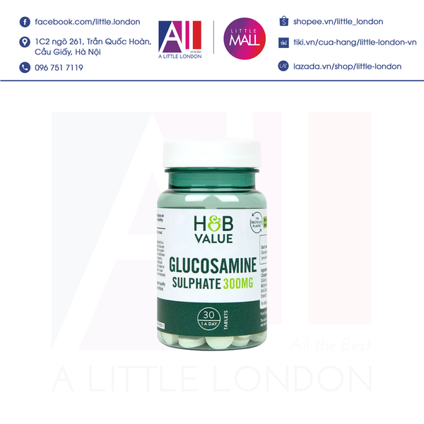 Đánh giá về thuốc glucosamine sulphate 300mg và tác dụng điều trị liên quan