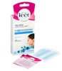 [RÁCH VỎ] Tẩy lông mặt ria mép, da nhạy cảm Veet Wax Strips 40 Miếng (Bill Anh)